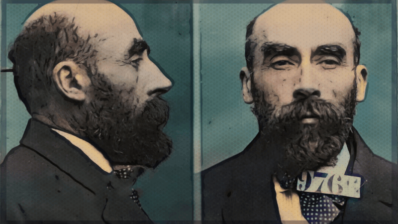 Portrait realise par la police de Landru